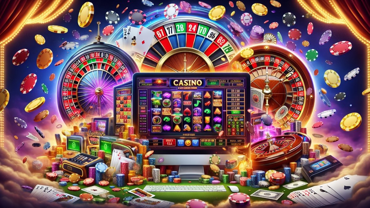 Antarmuka permainan slot dengan tombol putar, pengaturan taruhan, dan tampilan saldo di china pool